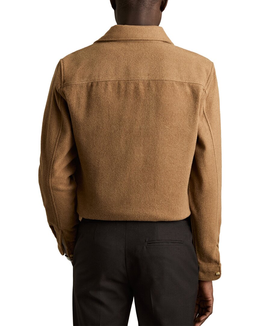 Reiss Demari Twin Pocket Wool-Blend Top