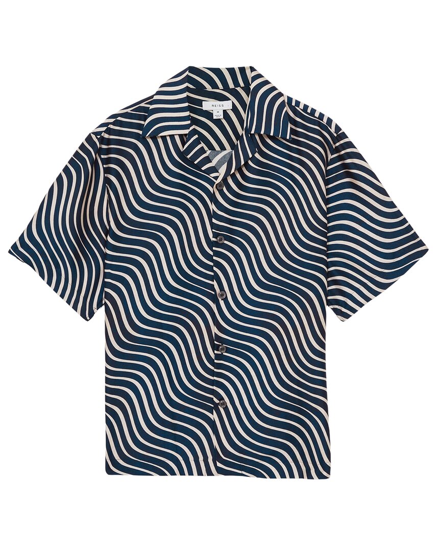 Reiss Carbello Wave Stripe Top