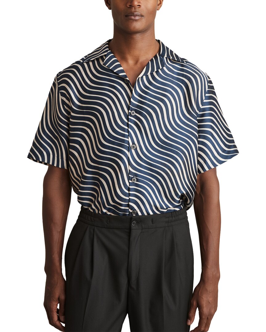 Reiss Carbello Wave Stripe Top