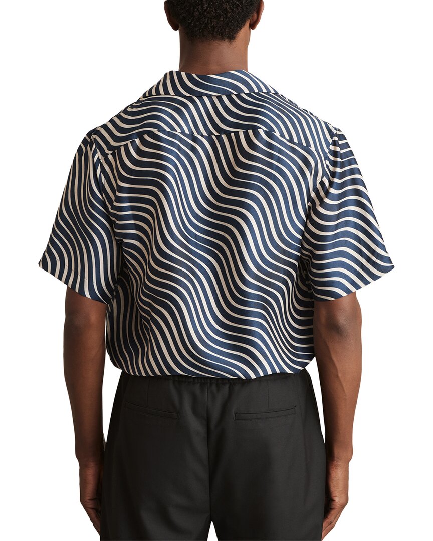 Reiss Carbello Wave Stripe Top