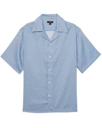 Reiss Barbella Geo Wave Print Top