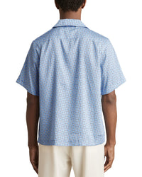 Reiss Barbella Geo Wave Print Top