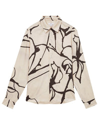 Reiss Suarez Abstract Painted Top