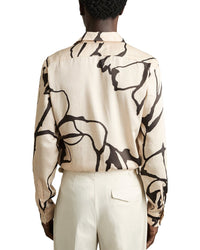 Reiss Suarez Abstract Painted Top