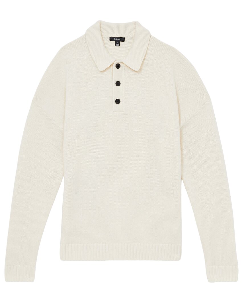 Reiss Jacob Relaxed Half But Wool-Blend Sweater