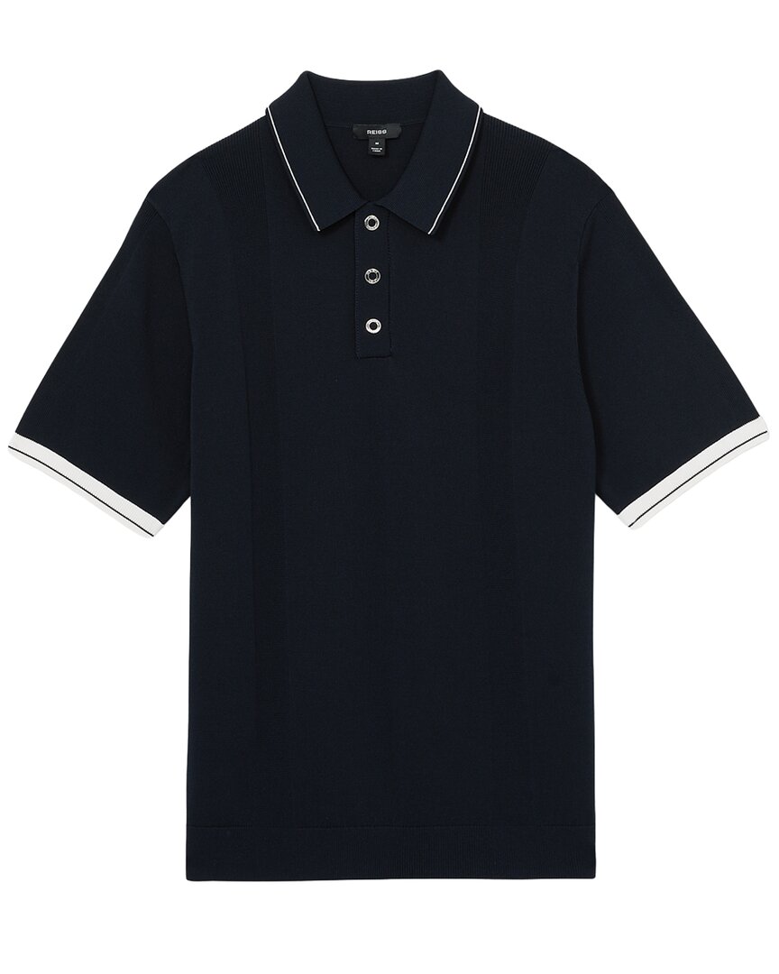 Reiss Reiss Portman Half Zip Textured Sweater