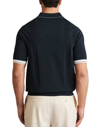 Reiss Reiss Portman Half Zip Textured Sweater