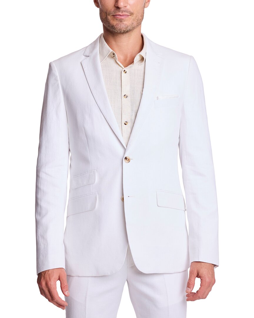 Paisley & Gray Paisley & Gray Dover Linen-Blend Jacket