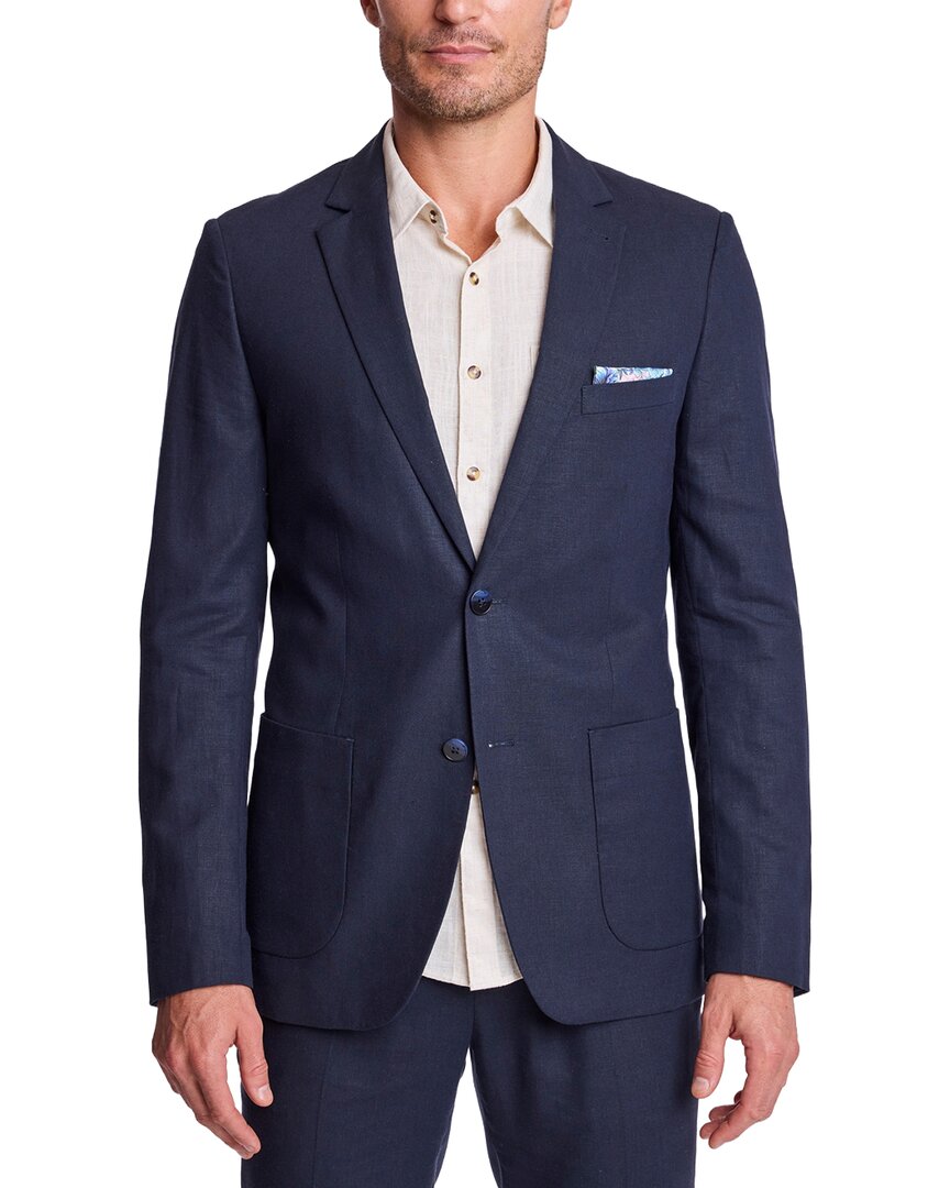 Paisley & Gray Paisley & Gray Dover Linen-Blend Jacket