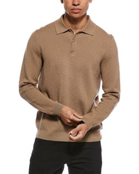 Boss Hugo Boss Diluigi Wool-Blend Polo Shirt