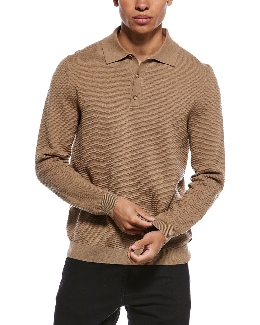 Boss Hugo Boss Diluigi Wool-Blend Polo Shirt