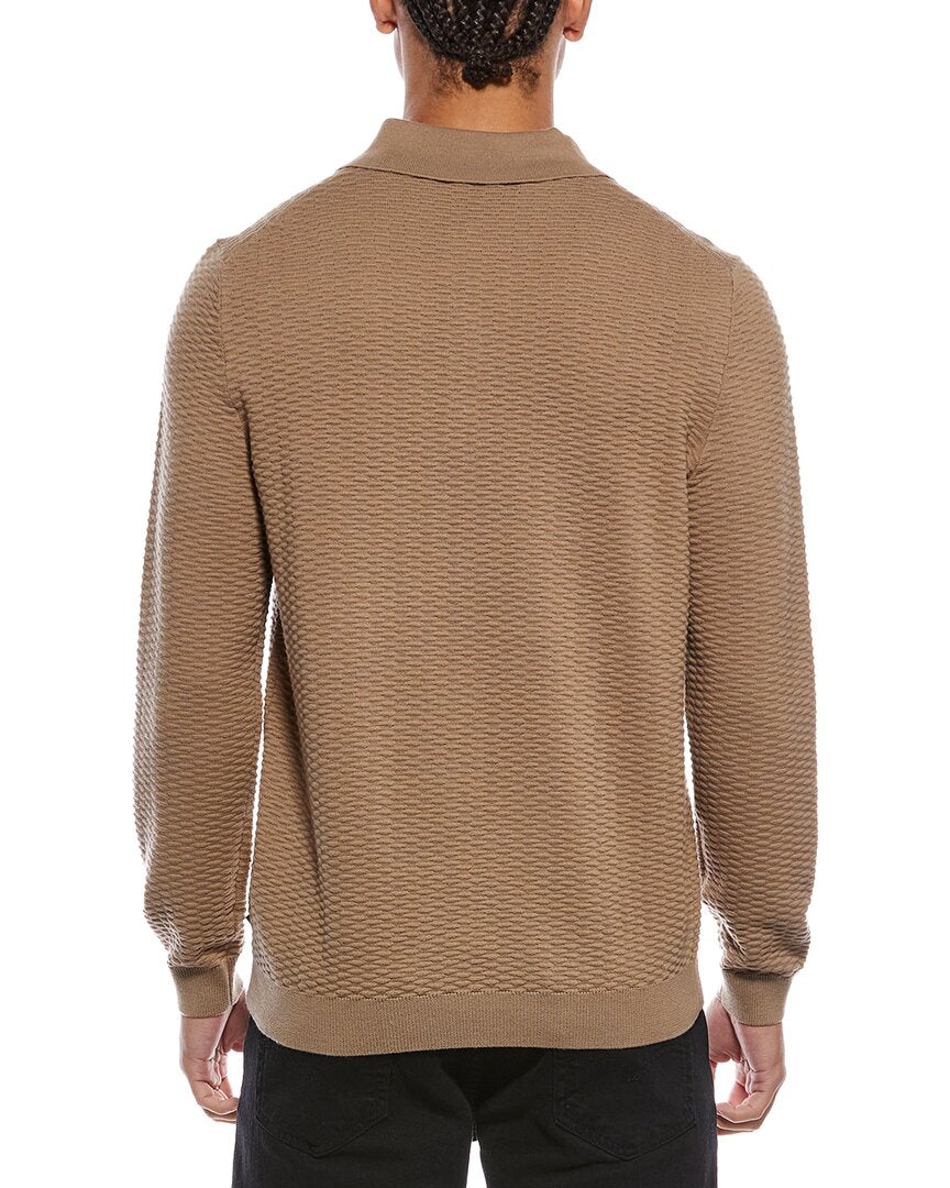 Boss Hugo Boss Diluigi Wool-Blend Polo Shirt