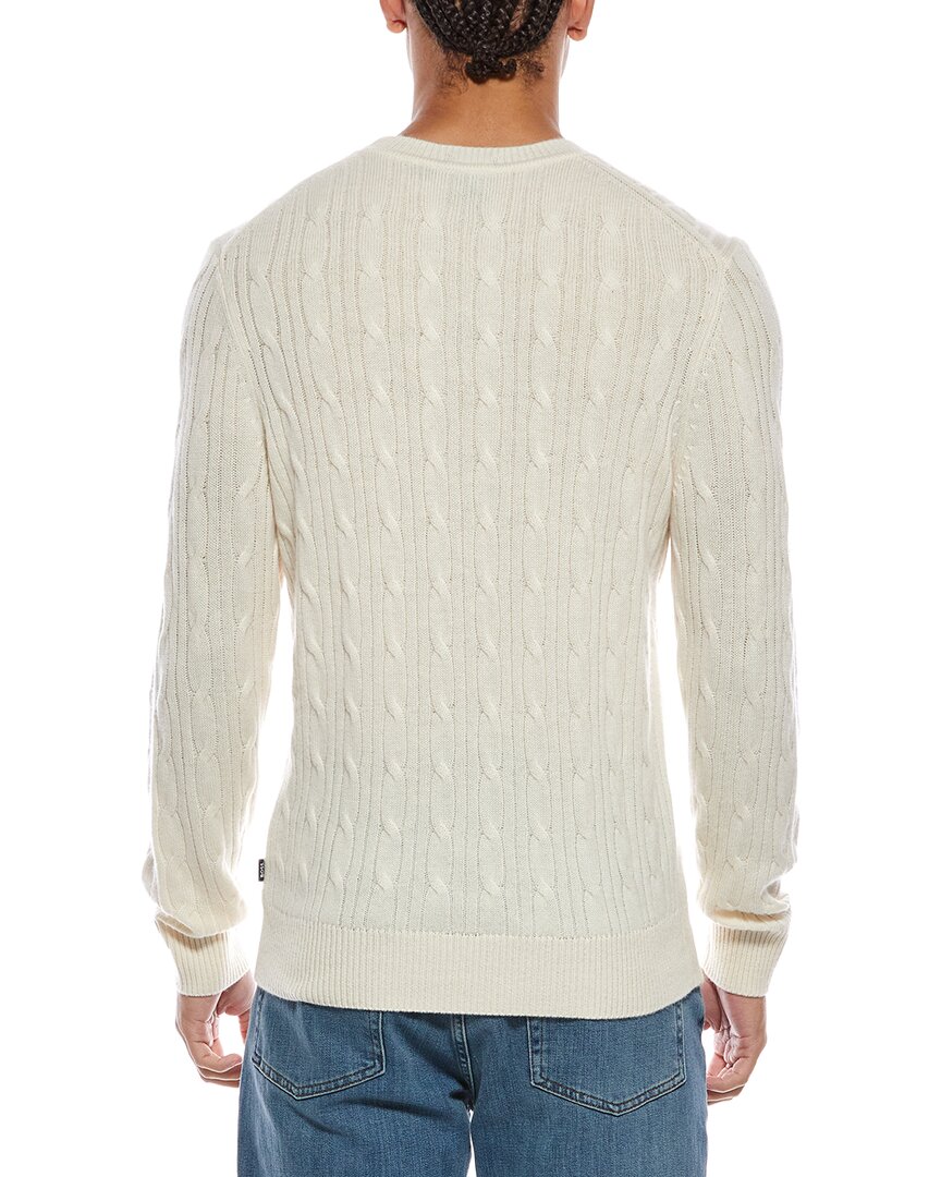 Boss Hugo Boss Hetico Wool & Cashmere-Blend Crewneck Sweater