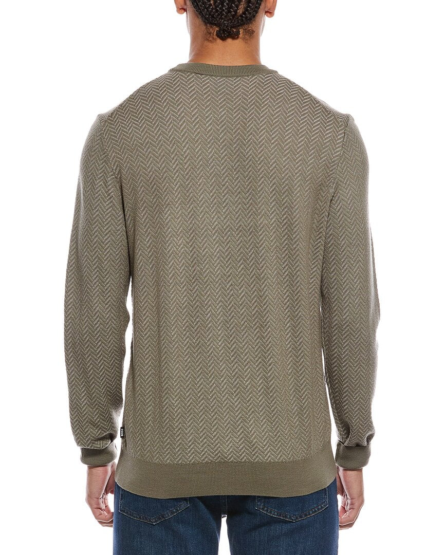 Boss Hugo Boss Habito Wool-Blend Crewneck Sweater