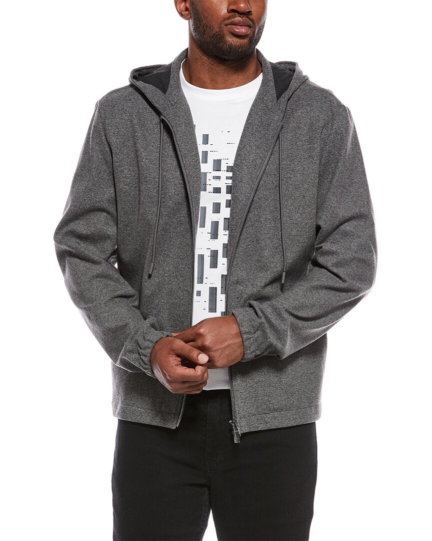 Boss Hugo Boss Hanry Hooded Wool-Blend Jacket