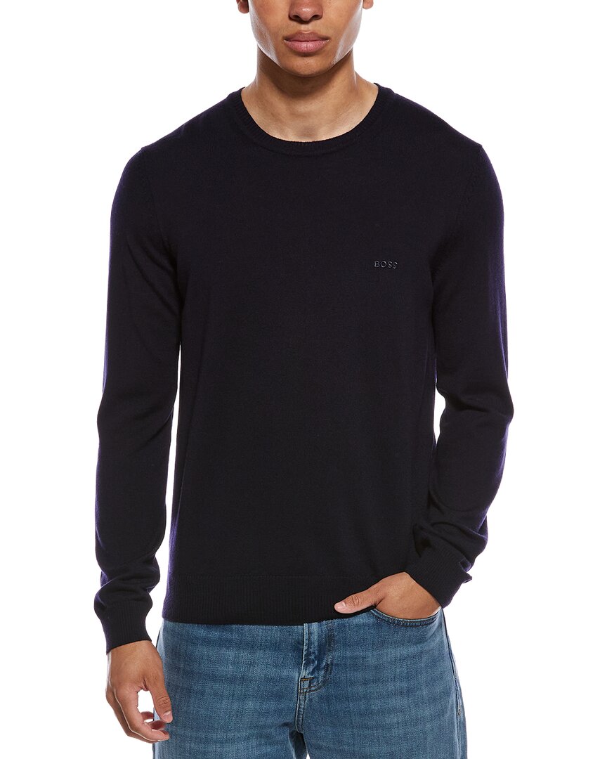 Boss Hugo Boss Bagritte Wool Crewneck Sweater