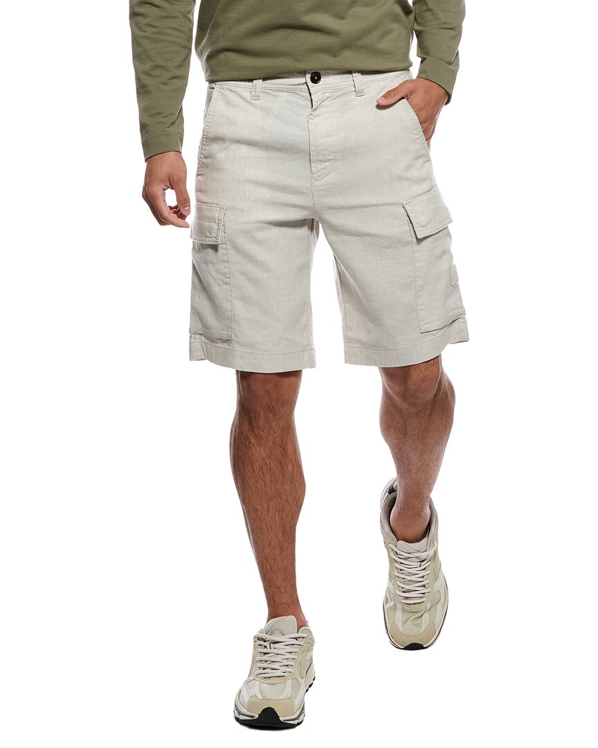Boss Hugo Boss Sisla Linen-Blend Cargo Short