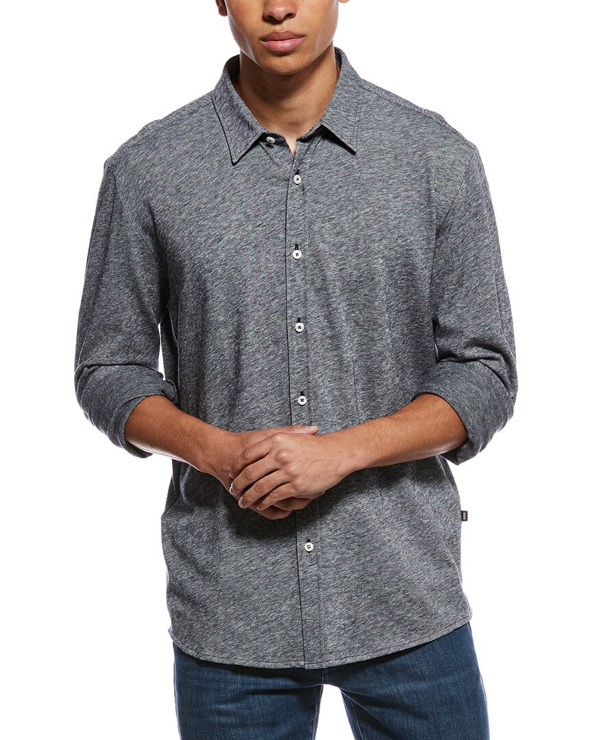 Boss Hugo Boss Roan Kent Linen-Blend Shirt