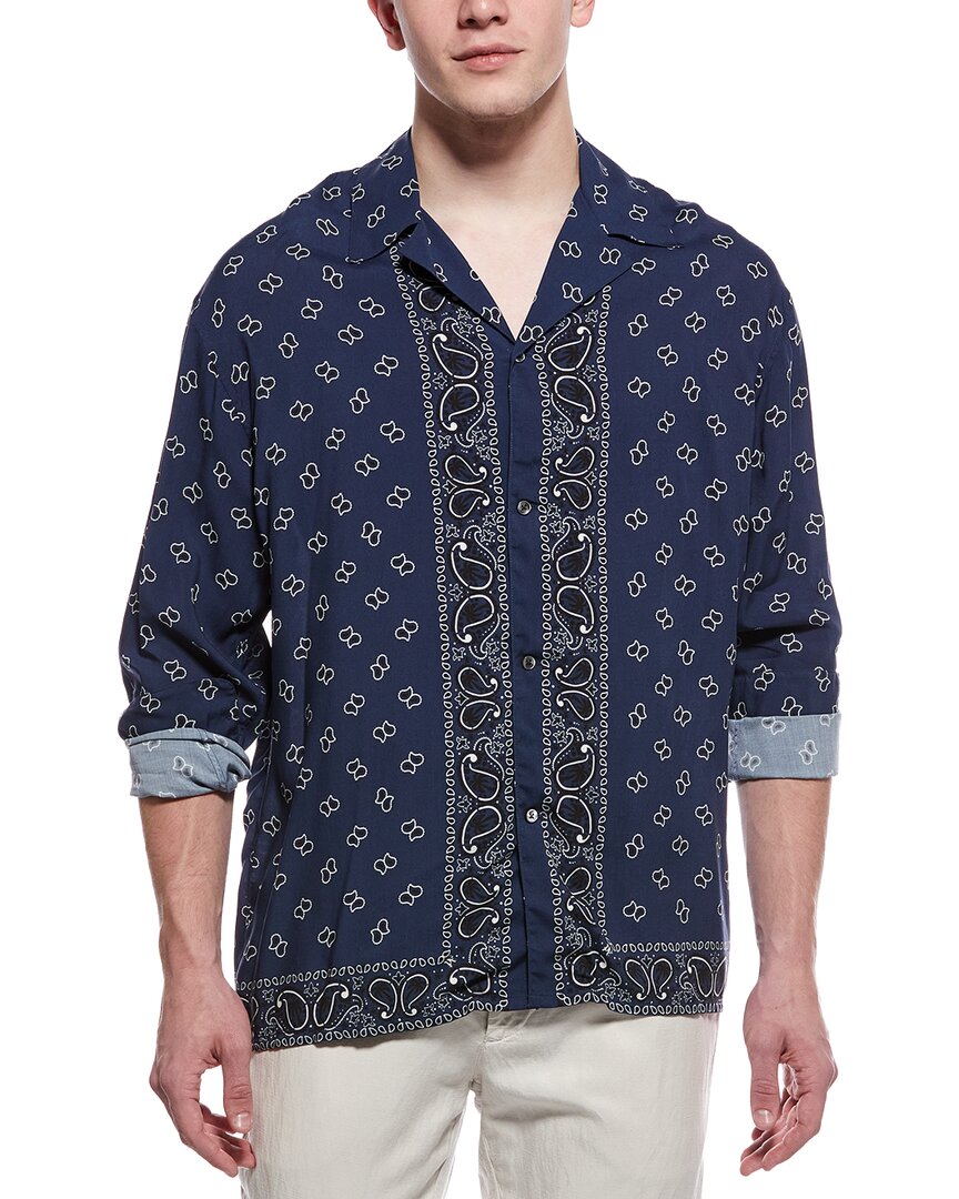 Palm Angels Bandana Print Shirt