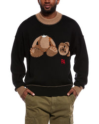 Palm Angels Wool Crewneck Sweater