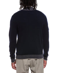 Autumn Cashmere Contrast Trim 100% Cashmere Jacket