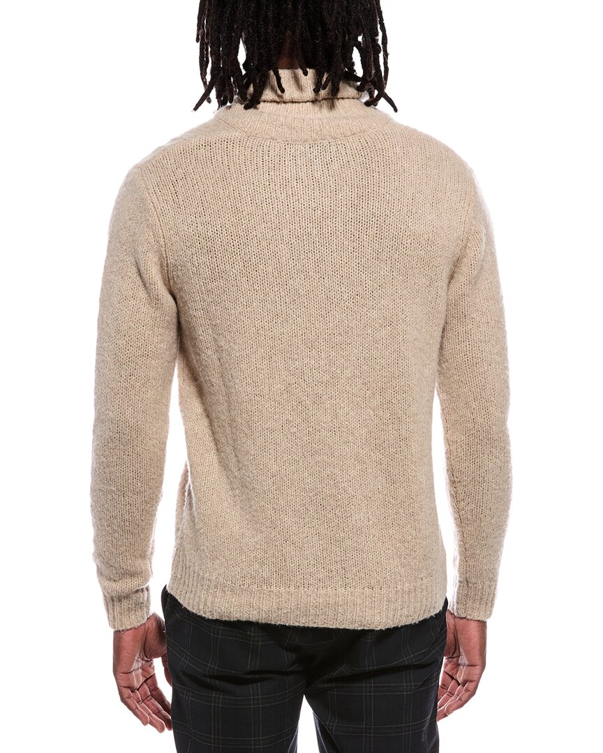 Autumn Cashmere Lofty Wool & Cashmere-Blend Shawl Collar Sweater