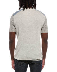 Autumn Cashmere Autumn Cashmere Colorblock Crewneck T-Shirt