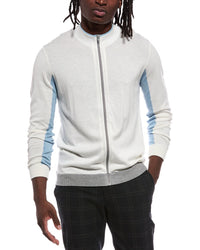 Autumn Cashmere Autumn Cashmere Sleeve Stripe Cashmere-Blend Jacket
