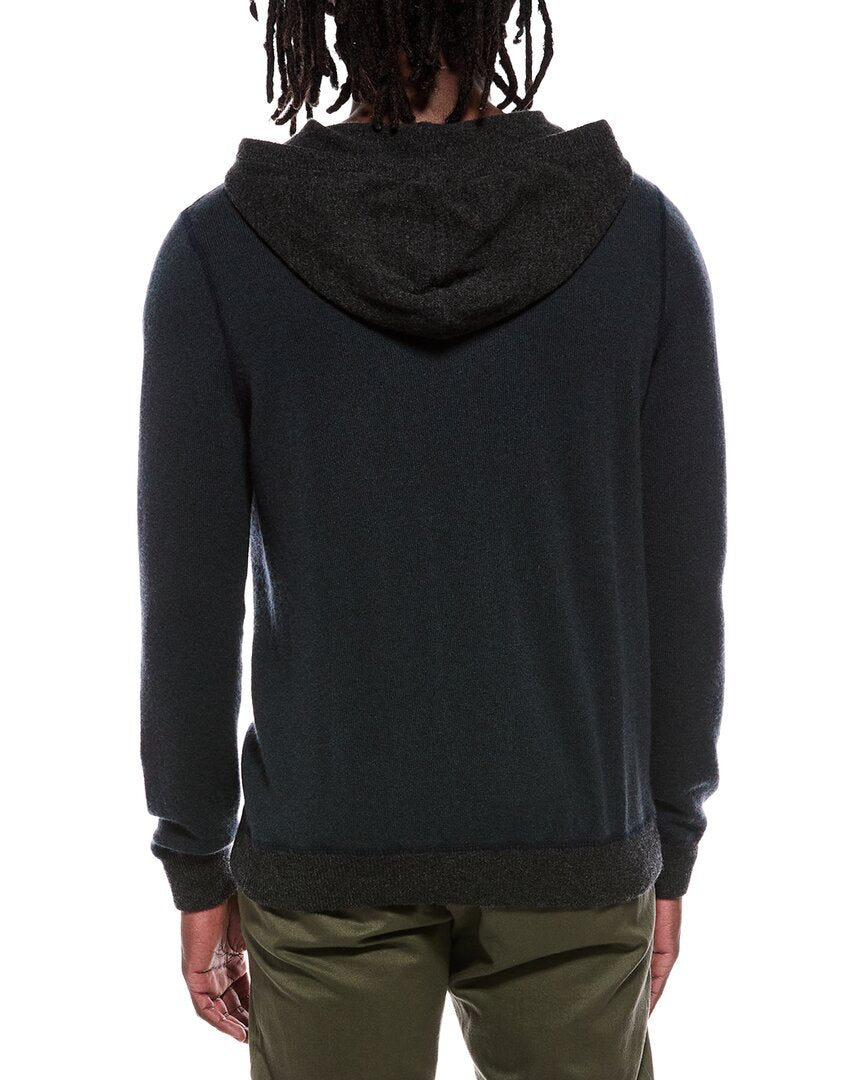 Autumn Cashmere Colorblock 100% Cashmere Hoodie