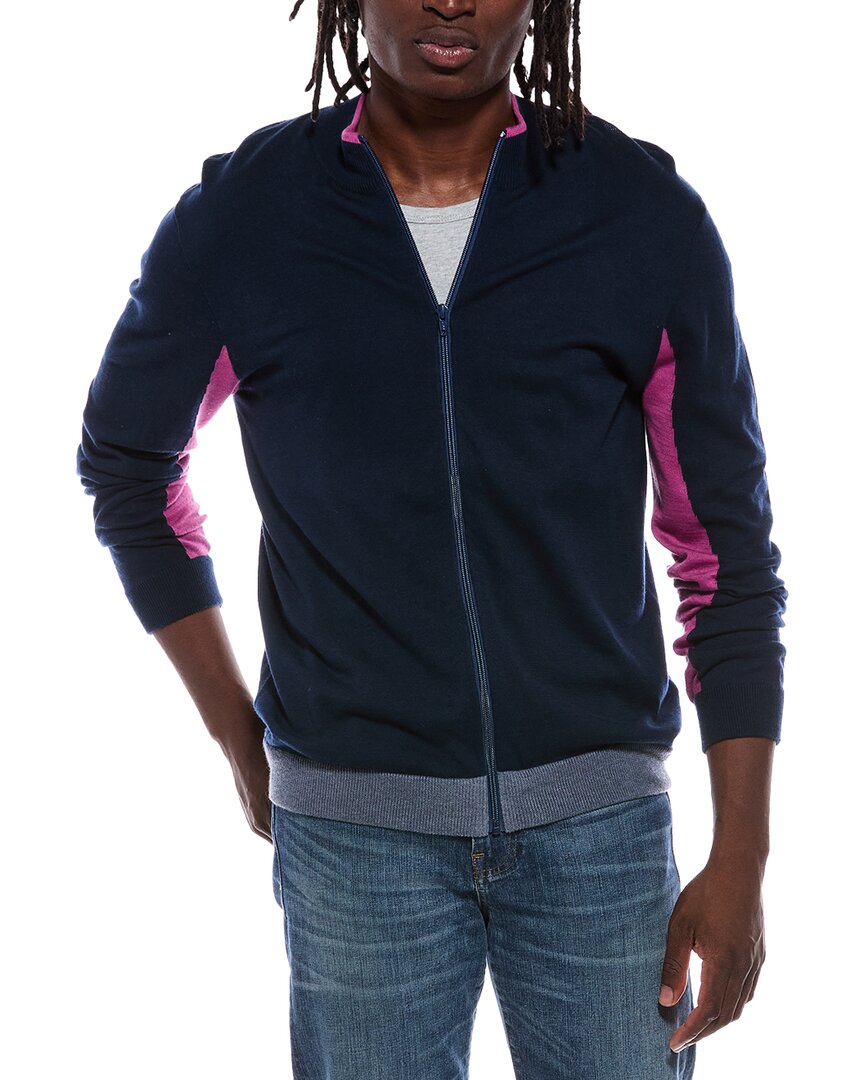 Autumn Cashmere Sleeve Stripe Cashmere-Blend Jacket