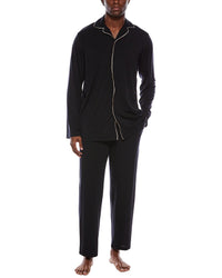 Hugo Boss 2Pc Wool-Blend Pajama Set