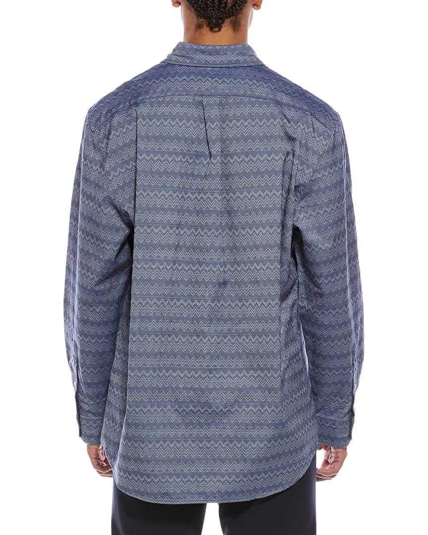 M Missoni Chevron Pattern Shirt