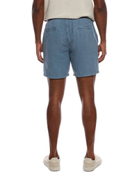 John Varvatos Daryl Linen-Blend Drawstring Short