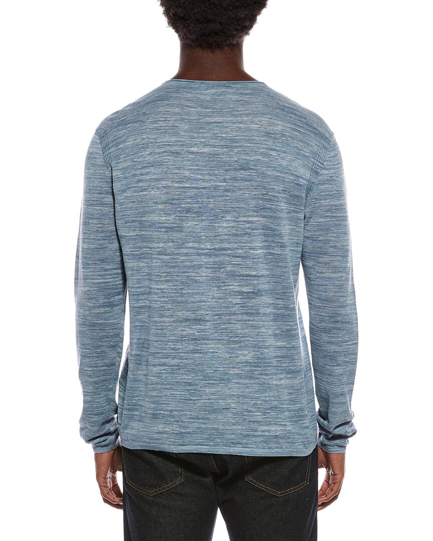 John Varvatos Omar Space Dye Linen-Blend Shirt
