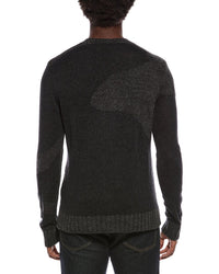 John Varvatos Rector Wool-Blend Crewneck Sweater