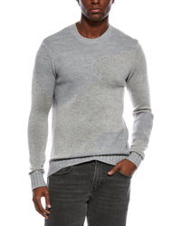 John Varvatos Rector Wool-Blend Crewneck Sweater