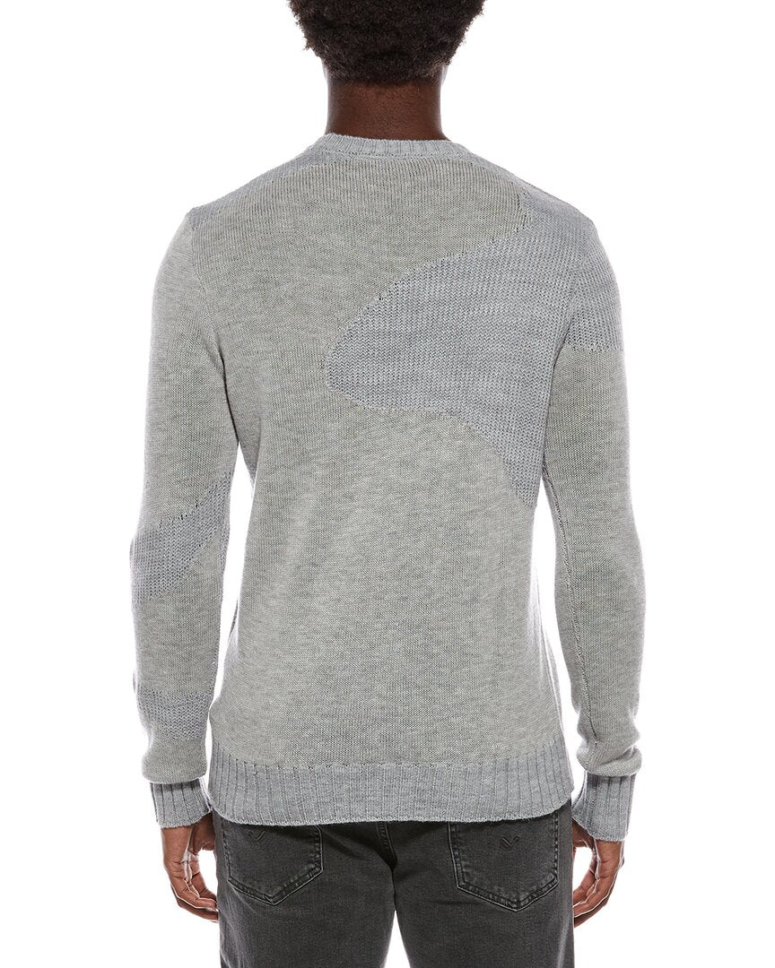 John Varvatos Rector Wool-Blend Crewneck Sweater