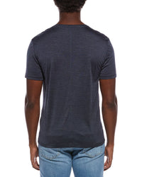 John Varvatos Charles Regular Fit Silk T-Shirt