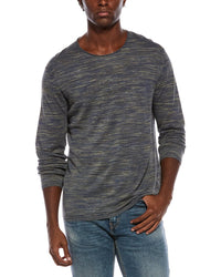John Varvatos Omar Space Dye Linen-Blend Shirt