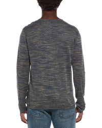 John Varvatos Omar Space Dye Linen-Blend Shirt