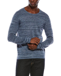 John Varvatos Erik Linen Blend Crewneck Shirt