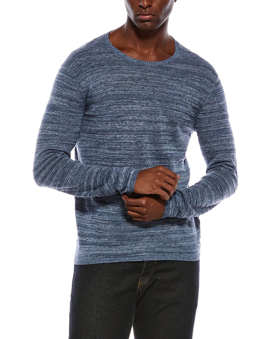 John Varvatos Erik Linen Blend Crewneck Shirt