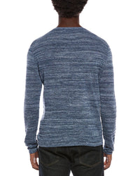 John Varvatos Erik Linen Blend Crewneck Shirt