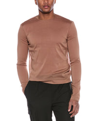 Valentino Valentino Sheer Silk-Blend T-Shirt