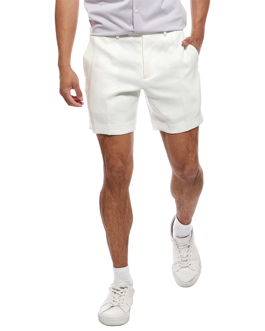 Theory Jarin Linen-Blend Short