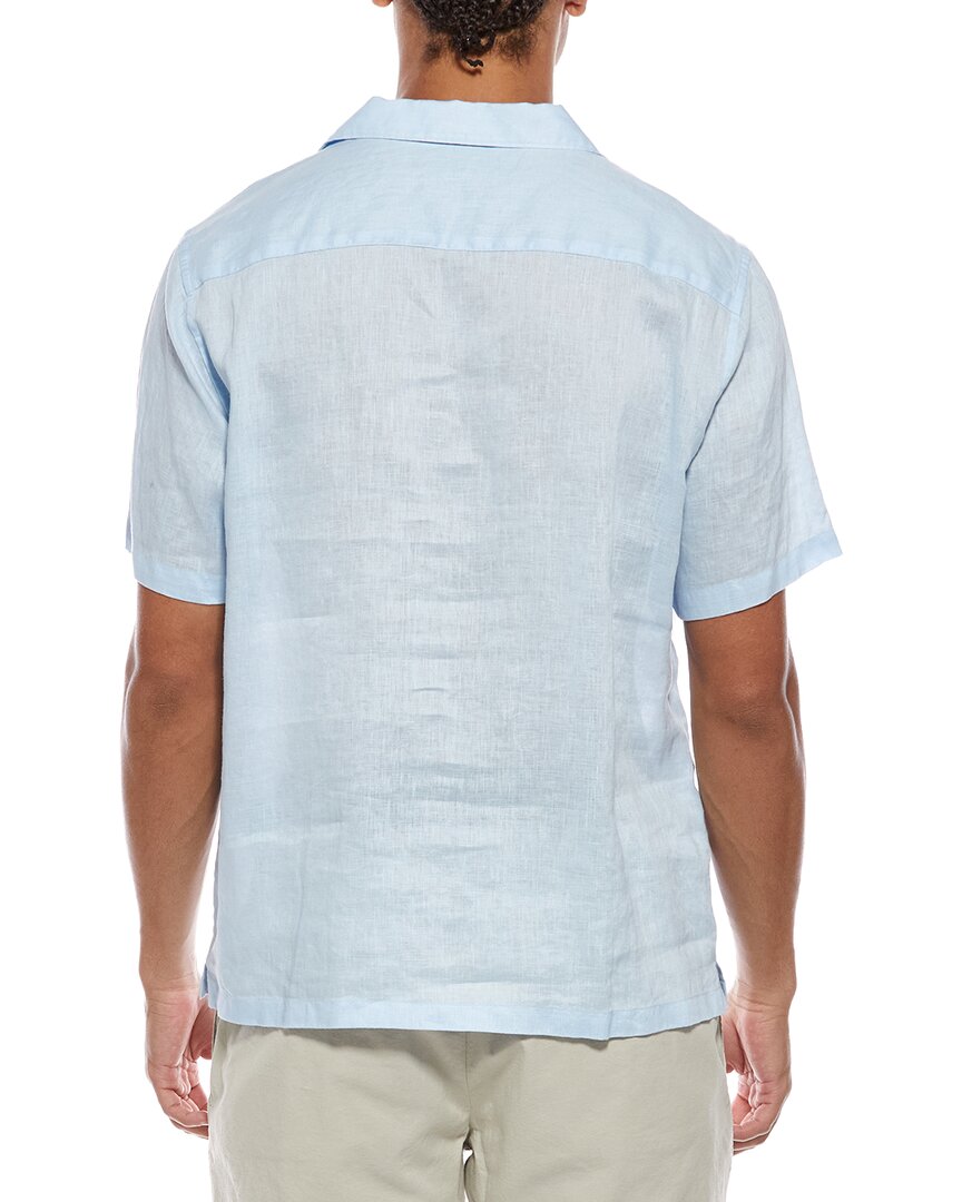 Theory Irving Linen Relaxed Shirt