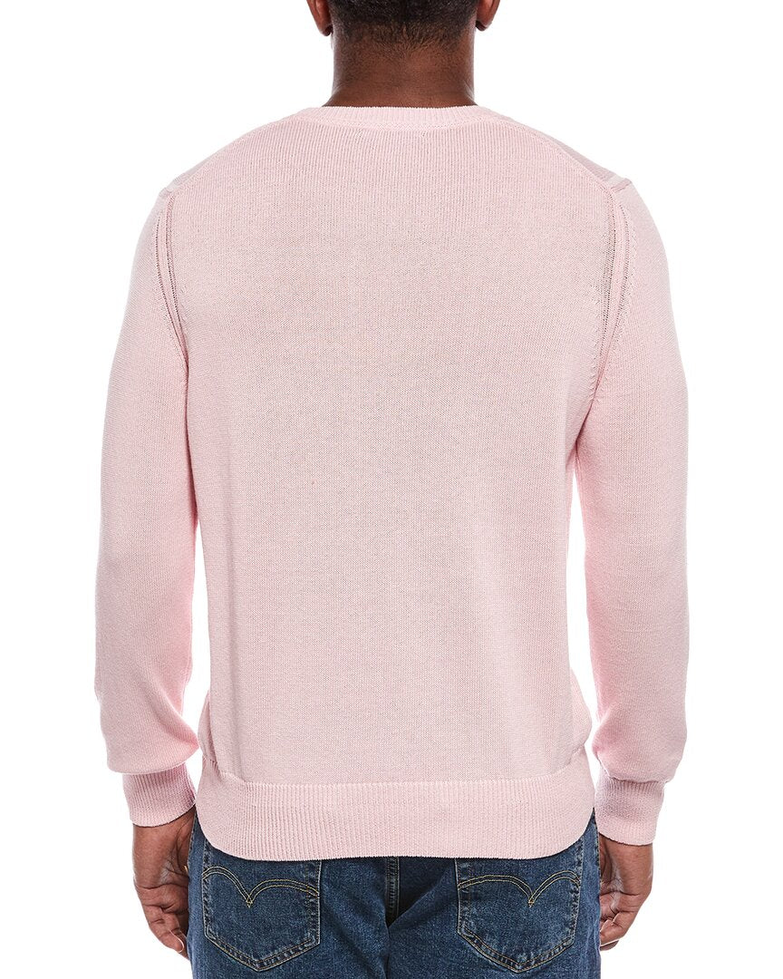 J.Mclaughlin Rodrick Linen-Blend Crewneck Sweater