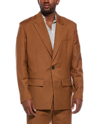Valentino Wool & Mohair-Blend Blazer