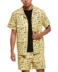 Rowing Blazers Linen-Blend Camp Shirt