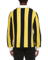 Rowing Blazers Tonal Striped Polo Sweater